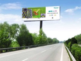 元江高速擎天柱广告牌的特点和优势
