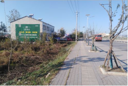 元江书山南院墙体广告