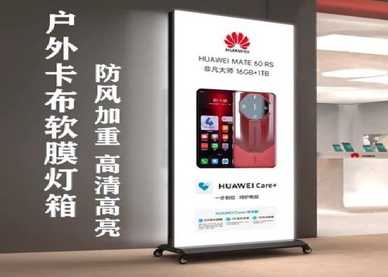 元江户外防水灯箱的应用特点及适用范围。