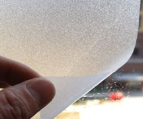 元江玻璃门外面粘广告用什么材料好？