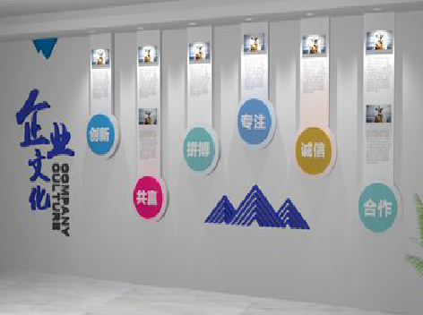 元江企业文化墙需要传递什么办公文化？